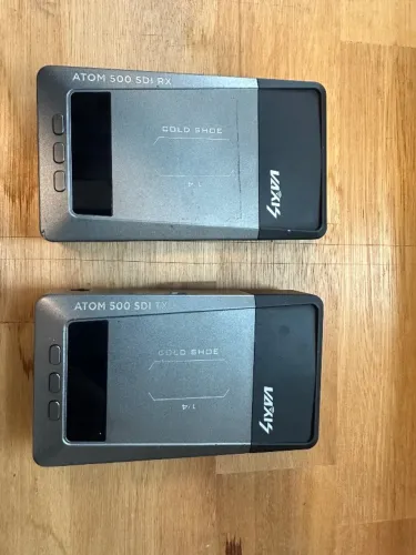 Transmissor de Vídeo Sem Fio - VAXIS - ATOM 500 SDI - Kit TX + RX - SDI / HDMI