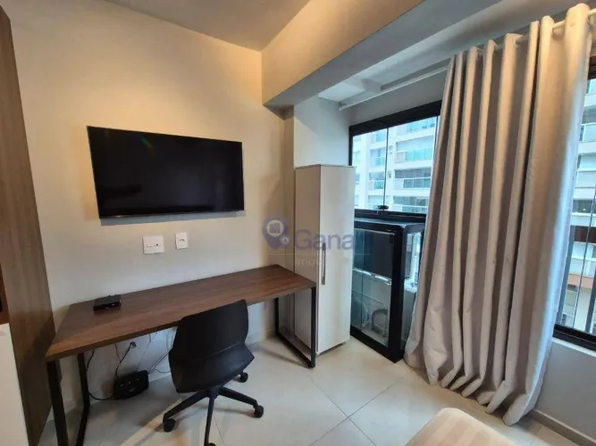 Studio com 1 dormitório para alugar, 24 m² por R$ 3.402,00/mês - Brooklin Novo - São Paulo