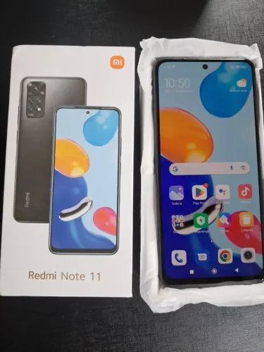 Vendo Readmi Note 11 Graphite Gray 4GB / 128 GB, muito novo.