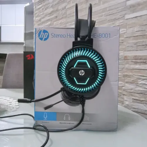Headset Gamer 50mm HP Dhe-8001 - XBOX, PS4, PS5 (Novo)