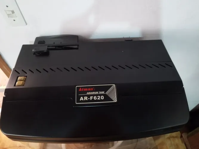 Aquário Atman AR-F620 Curvo Completo 110L + Filtro Hang On
