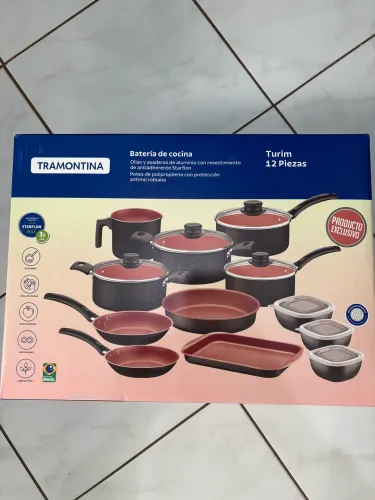 Jogo panela Tramontina 12 peças
