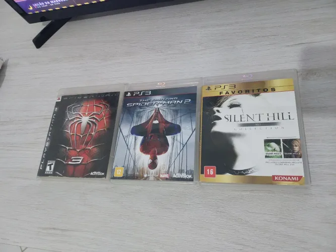 Jogos de PS3 Spider-Man e Silent Hill HD Collection Favoritos
