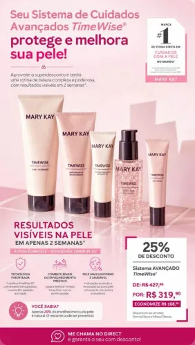 Kit para pele TimeWise MaryKay 