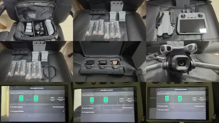 DJI Mini 5 Pro Fly More Combo Plus (Com Controle RC 2) - Conservação Impecável!