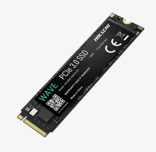 SSD Hiksemi Wave Pro, 512GB, M.2 2280, PCIe, NVMe, Leitura 3500MB/s e Gravação 1800MB/s