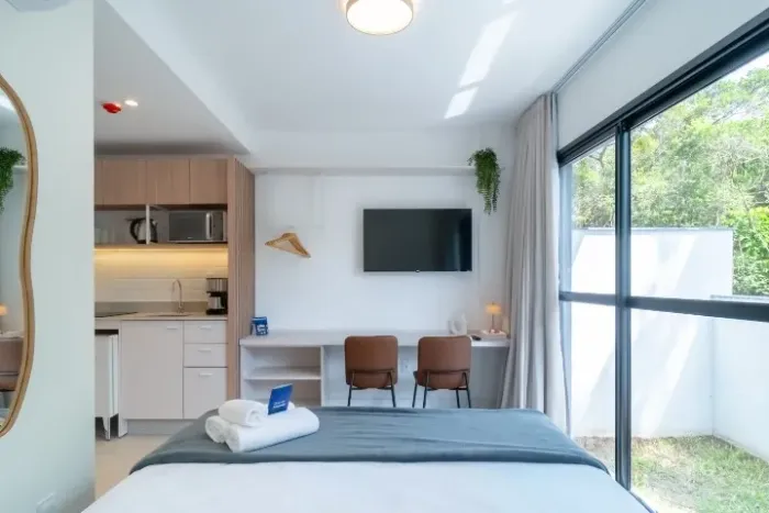 Studio no centrinho da Lagoa com rooftop e piscina - Spot Lagoa
