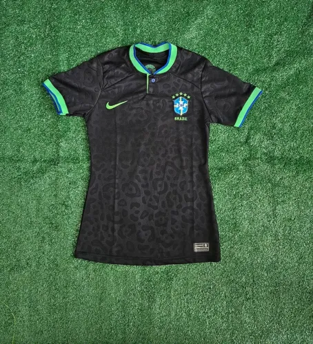 Camisa do Brasil feminina Preta