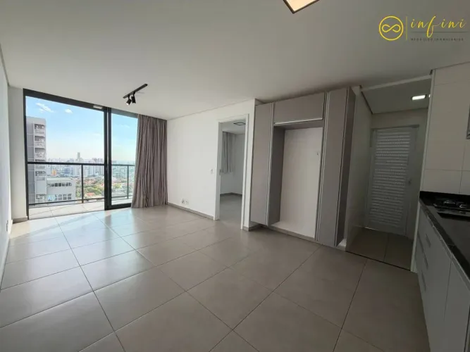 Apartamento com 1 Quarto, 46 m² - aluguel por R$ 1.950/mês ou venda por R$ 460.000 - Condo