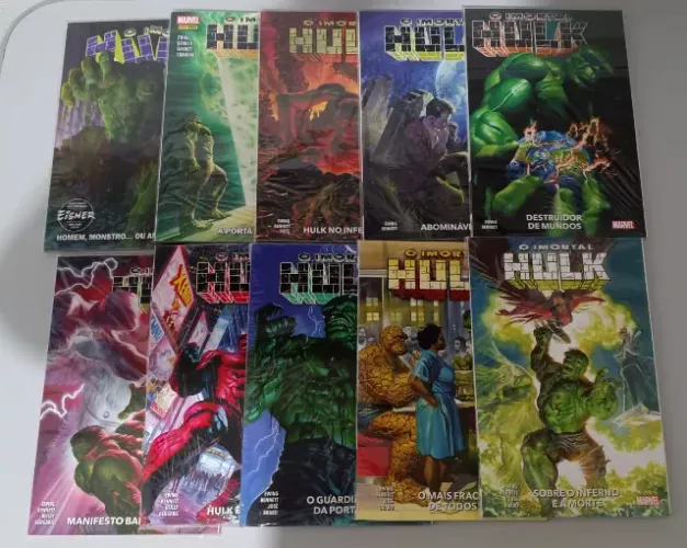 Coleção O Imortal Hulk Vols. 1 ao 10