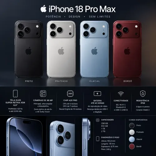 IPHONE 18 PRO MAX 256 GB