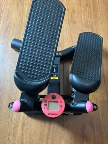 Stepper Compacto com 4 Funções para Cardio Training MS500 Domyos Bege