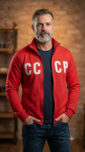 Jaqueta Esportiva União Soviética CCCP