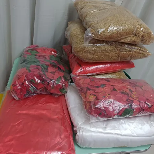 Decoração de Natal ( tecidos e utensilios)