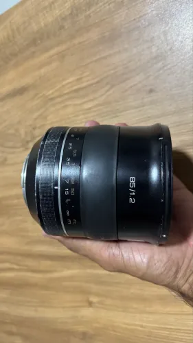 Lente canon 1.2 manual Ef - fullframe