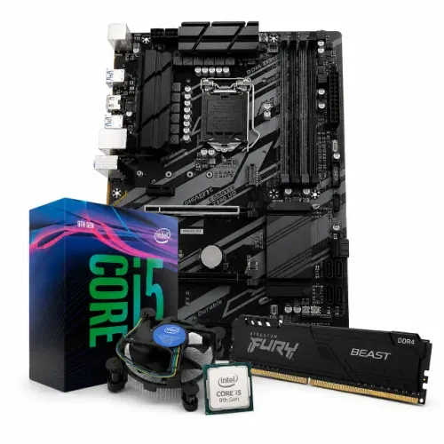 Kit Upgrade Intel i5 9400f + Placa Mãe Z390 UD ddr4 + 16gb 3200 MHz Hyperx