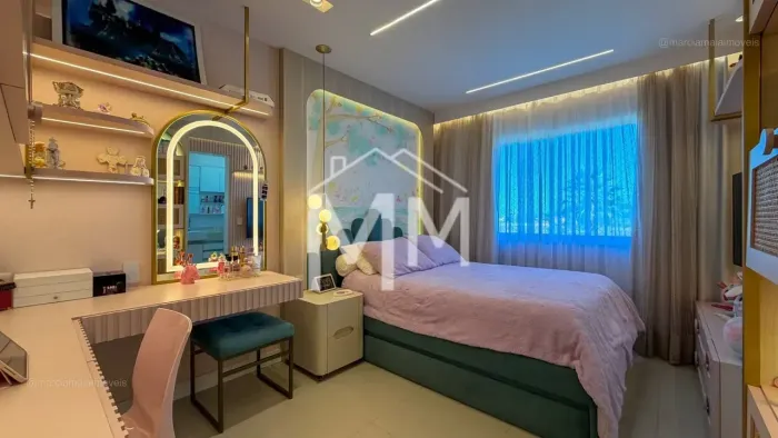 Espetacular casa com 185 m2, 4 suítes, toda projetada, disponível no Alto das Dunas Safira