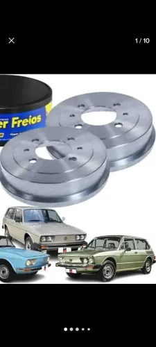 Tambor de freio boogy e fusca 1990 