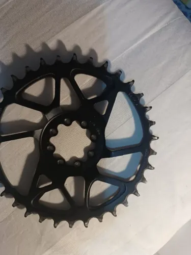Coroa Sram Eagle T-type 34t Montagem Direta Axs Offset 3 Mm Cor Preto