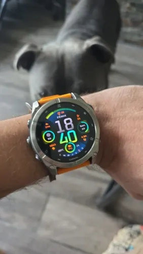 Garmin fênix 8 amoled semi-novo