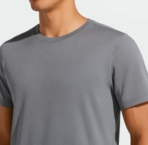 Camiseta Dry Fit Cinza