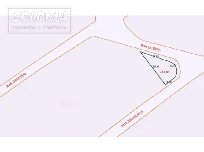 Terreno a venda - Parque das Nações, Santo André