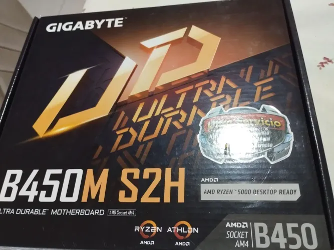 Placa mãe GIGABYTE B450M