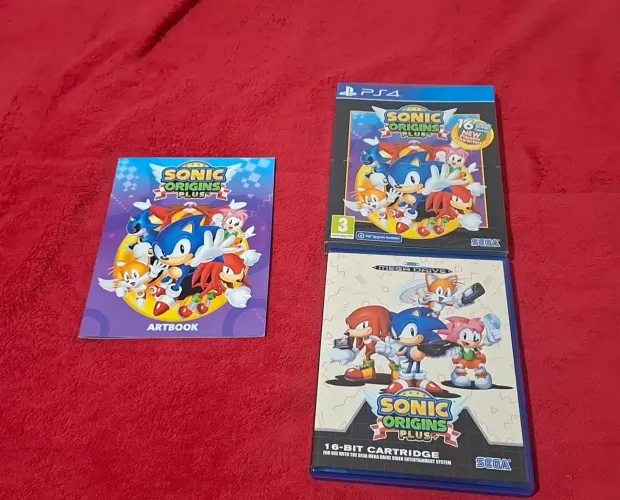 Sonic origins plus ps4 exclusivo europeu lacrado