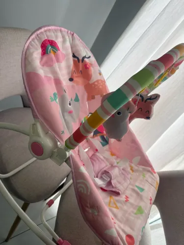 Cadeira descanso bebê menina 