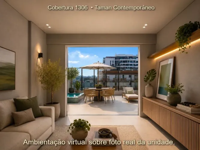 Cobertura Duplex Exclusiva no Condomínio Taman Flamengo | 155 m² |
