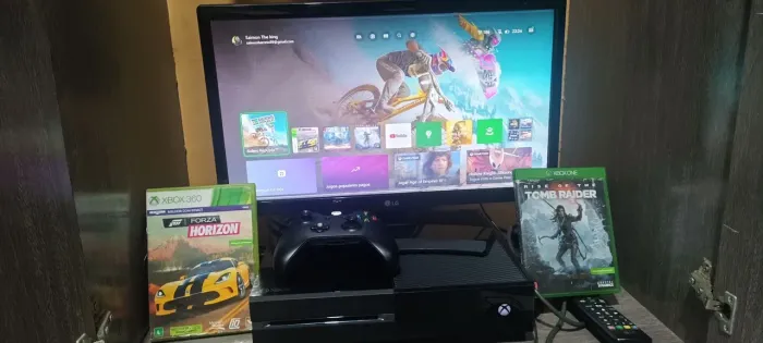 XBOX ONE com jogos