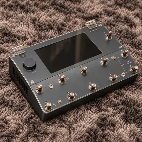 Neural DSP Quad Cortex - Impecável + Caixa + Fonte Original + Proteção de Acrílico