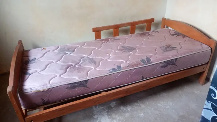 Cama solteiro macaúba 