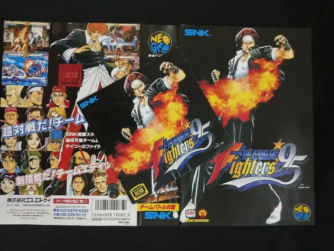 The King of Fighters 95-Manual e Encarte