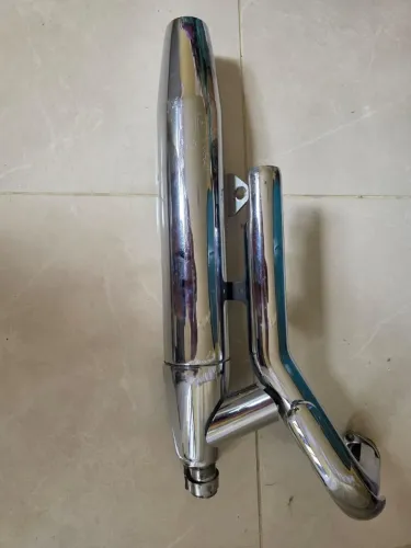 Ponteira Escapamento Original Dragstar 650 + Curva Cilindro (Cod. 5VR / 5SC)