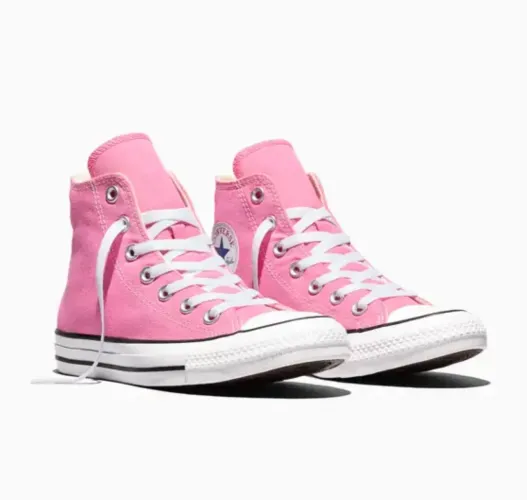 Tênis All Star Converse Rosa de Cano Alto ? Nº 36