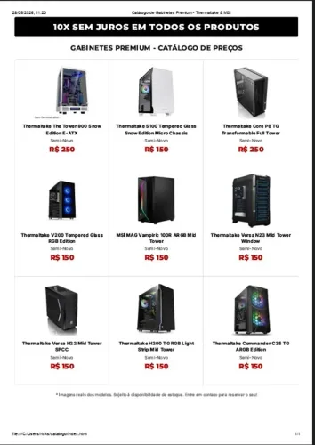 Gabinetes Gamer