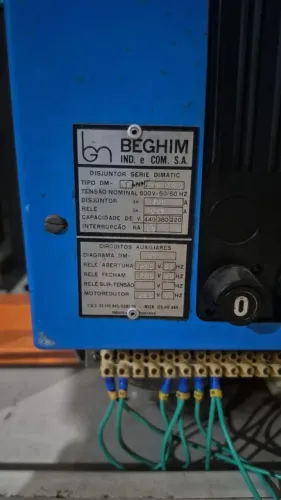 Disjuntor Beghim 800A completo