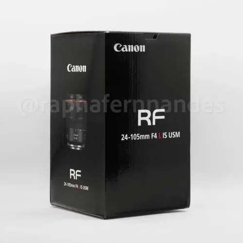 Lente Canon RF 24-105 F4 L IS USM (novo/lacrado)