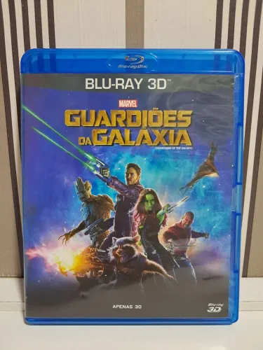 Blu-ray Original 2D+3D Guardiões da Galaxia