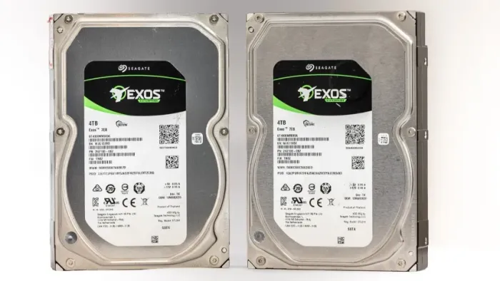 PAR / KIT 2x HD Seagate Exos 4TB 7200RPM Enterprise (Total 8TB) - Idênticos