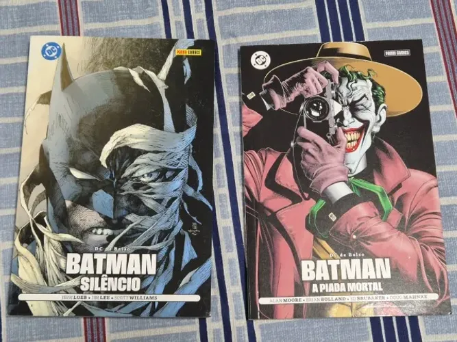 Batman: Silêncio + A Piada Mortal - DC de Bolso