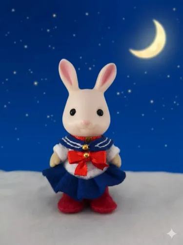 Roupinha Sailor Moon Sylvanian Families 