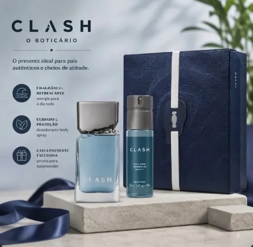 Kit Clash O Boticário