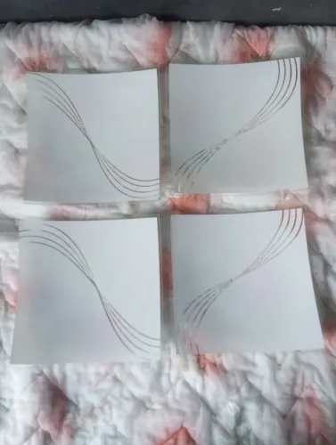 Kit com 6 Potes de Vidro Attena - Novos