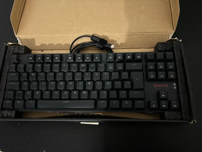 Teclado mecânico - Switch Blue Redragon