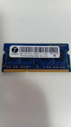 Memória Ram Notebook 4gb Ddr3l 1600mhz Pc3l-12800s Teikon