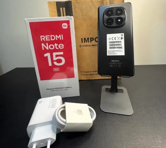 Note 15 5G 108MP 256/08 Lacrado 