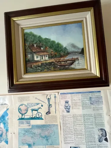 Pintura óleo sobre tela