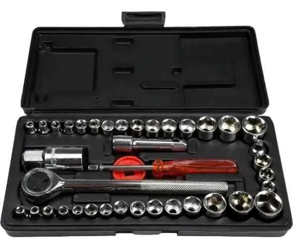 Stalwart Conjunto De Chaves De Catraca De 40 Peças